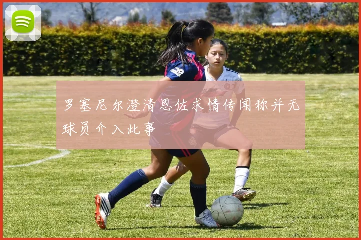 罗塞尼尔澄清恩佐求情传闻称并无球员介入此事
